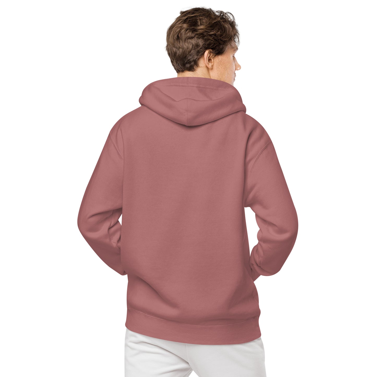 Unisex pigment-dyed hoodie